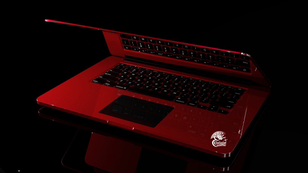 Эксклюзивный MacBook Pro Ferrari Red Top